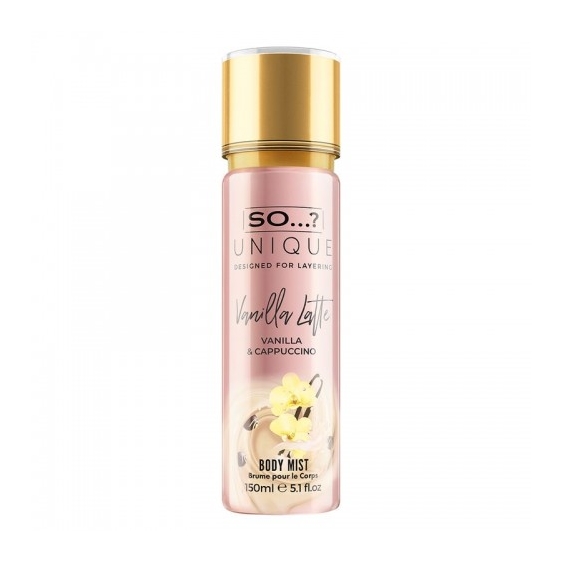 So... Vanilla Latte - Body Mist Profumata E Idratante 150 Ml