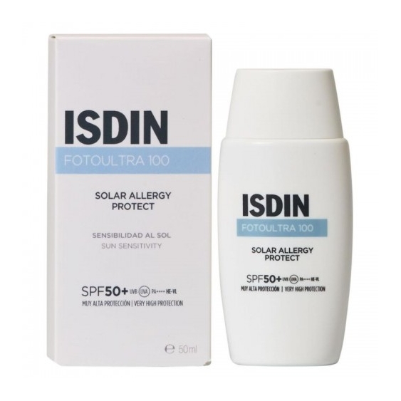 Isdin Fotoultra 100 Solar Allergy Protect Spf 50+ Protezione Solare 50 Ml
