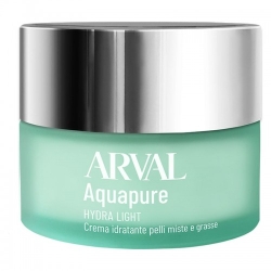 Arval Aquapure Hydra Light - Crema Idratante Pelli Miste E Grasse 50 Ml