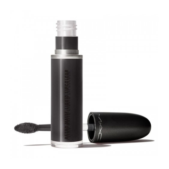 Mac Cosmetics Retro Matte Liquid Lipcolour - Rossetto liquido - Caviar