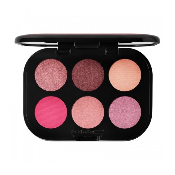Mac Cosmetics Connect In Colour - Eye Shadow Palette X 6 - Rose Lens