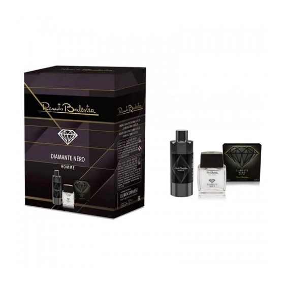 Renato Balestra Diamante Nero Homme - Eau De Parfum Uomo 100 Ml + Shower Gel 250 Ml