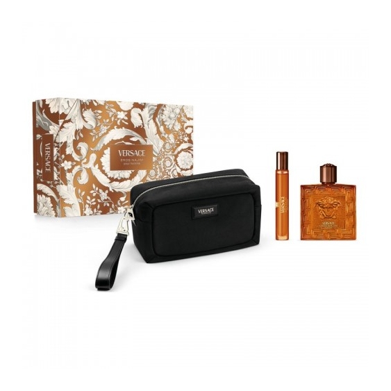 Versace Eros Najim Pour Homme - Edp 100 Ml + Edp Travel Spray 10 Ml + Trousse
