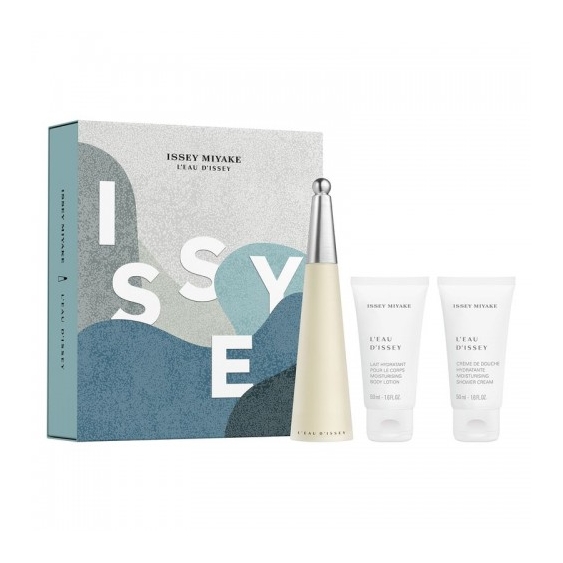 Issey Miyake L'Eau D'Issey - Edt 50 Ml Vapo + Lozione Corpo 50 Ml + Doccia Crema Idratante 50 Ml
