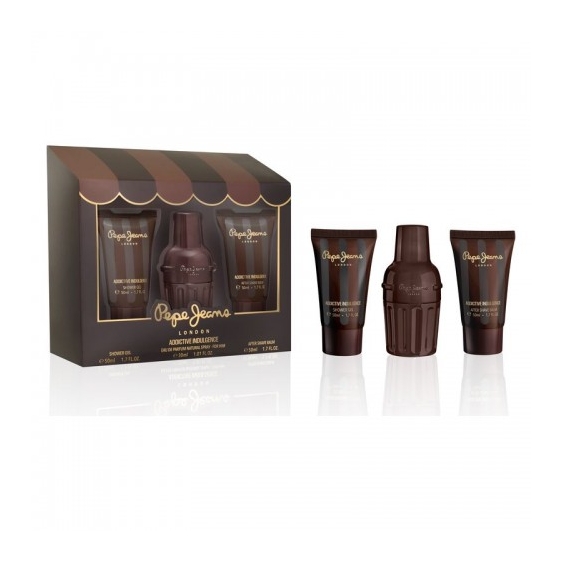 Pepe Jeans London Addictive Indulgence Uomo - Eau De Parfum 30 Ml + Shower Gel 50 Ml + Body Lotion 50 Ml