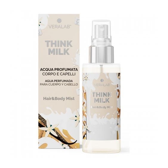 Veralab Think Milk - Acqua Profumata Corpo E Capelli 100 Ml