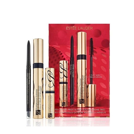 Estee Lauder Eyes On The Prize Sumptuous Extreme Trio - Mascara 8 ml + Mascara 2,8 ml + Eyeliner