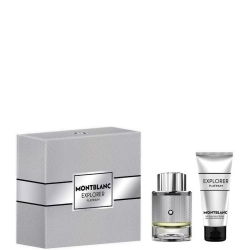 Mont Blanc Explorer Platinum - Eau De Parfum 60 Ml + Shower Gel 100 Ml