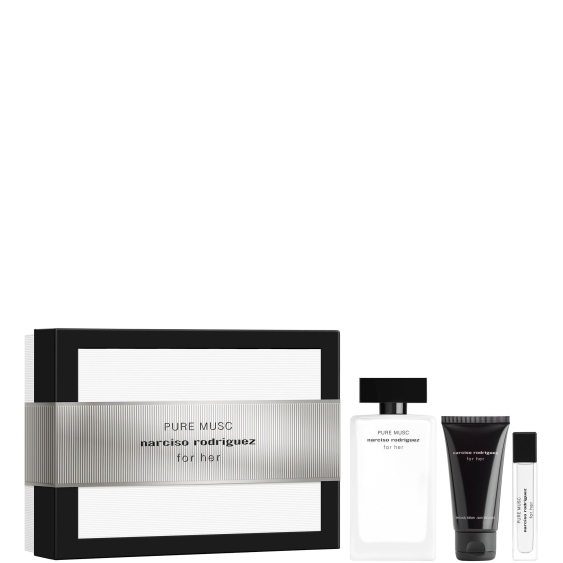 Narciso Rodriguez Pure Musc For Her - Edp 100 Ml Vapo + Lozione Corpo 50 Ml + Edp 10 Ml Vapo