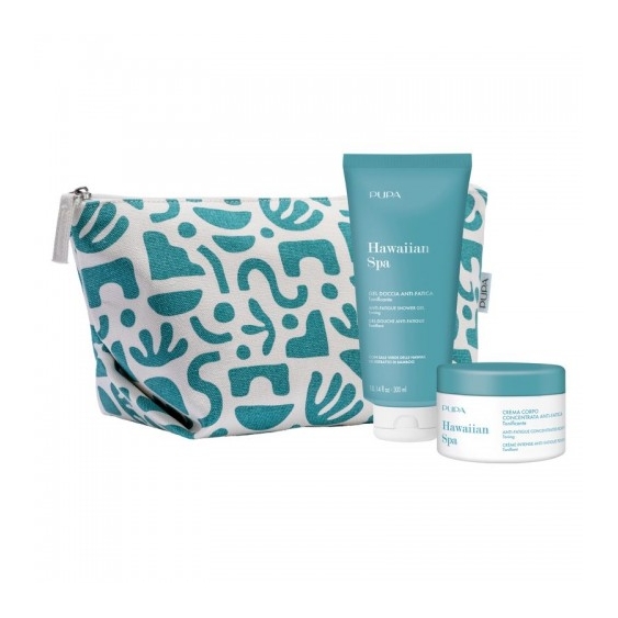 Pupa Hawaiian Spa - Crema Corpo 150 ML + Gel Doccia Anti-Fatica 300 Ml