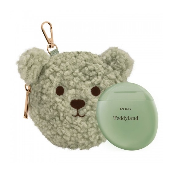 Pupa Teddyland Latte E Crema Di Pistacchio - Crema Mani Profumata 50 Ml + Pouch In Tessuto Orsetto Teddy
