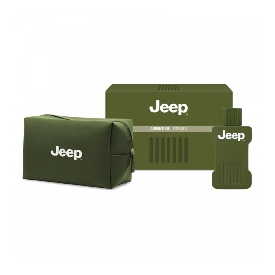 Jeep Adventure For Men - Eau De Toilette 100 Ml Spray + Beauty Accessorio