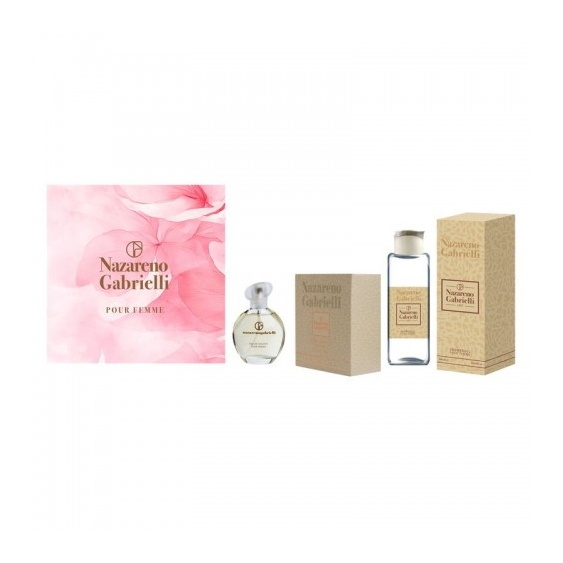 Nazareno Gabrielli Pour Femme - Eau De Toilette 100 Ml Spray + Shower Gel 400 Ml