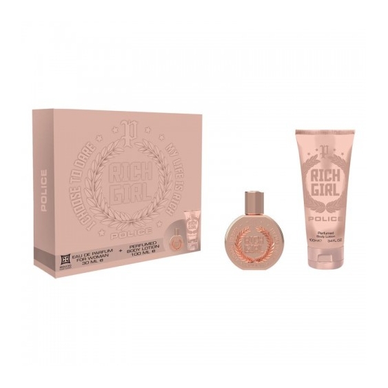 Police Rich Girl For Woman - Eau De Parfum 30 Ml + Lozione Corpo 100 Ml