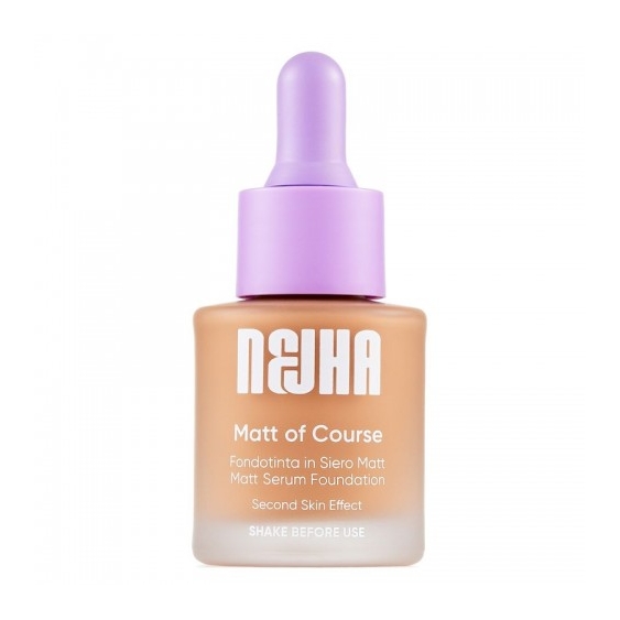 Nejha Matt Of Course - Fondotinta In Siero Matt N. W08 Toffee