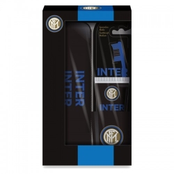 Inter Cofanetto con Spazzolino + Dentifricio + Bicchiere + Astuccio + Deodorante + Doccia Shampoo