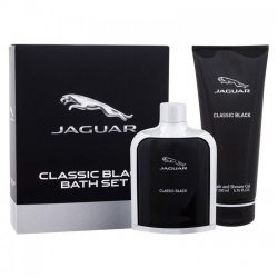 Jaguar Classic Black Bath Set - Eau De Toilette Uomo 100 Ml Vapo + Gel Doccia 200 Ml