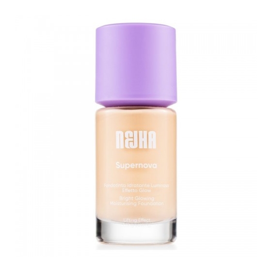 Nejha Supernova - Fondotinta Idratante Luminoso Effetto Glow N. W05 Sand