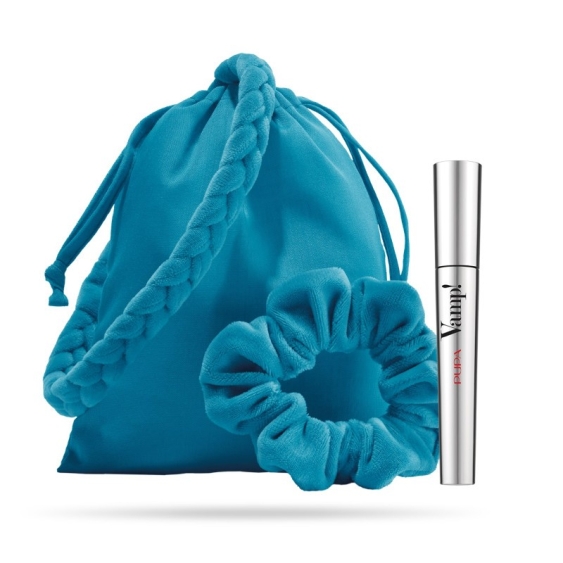 Pupa Mascara Vamp Extra Black + Fascia Ed Elastico Per Capelli + Pochette Easy Bag