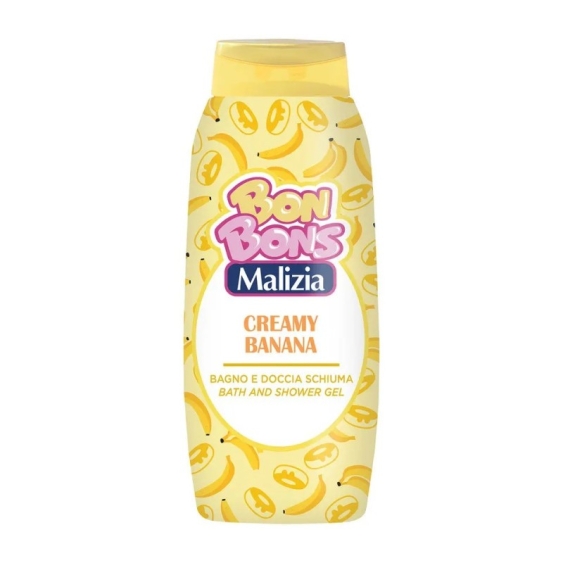 Malizia Bon Bons Creamy Banana - Bagno E Doccia Schiuma 500 Ml