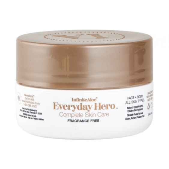 Infinite Aloe Everyday Hero Complete Skin Care - Crema Lenitiva E Rivitalizzante Senza Fragranza 60 Ml