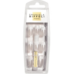 Biffoli Unghie Finte French - Kit Manicure 24 Unghie