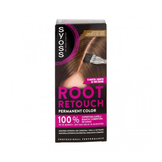 Syoss Root Retouch Permanent Color - Ritocco per ricrescita - Castano Chiaro