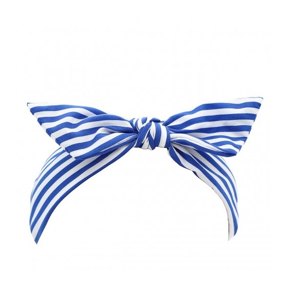 Ib Fashion Hair Cerchietto A Righe Blu