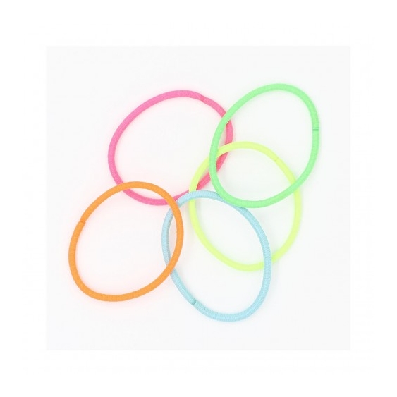 Ib Fashion Hair 208 - 5 Elastici Fluo Per Capelli