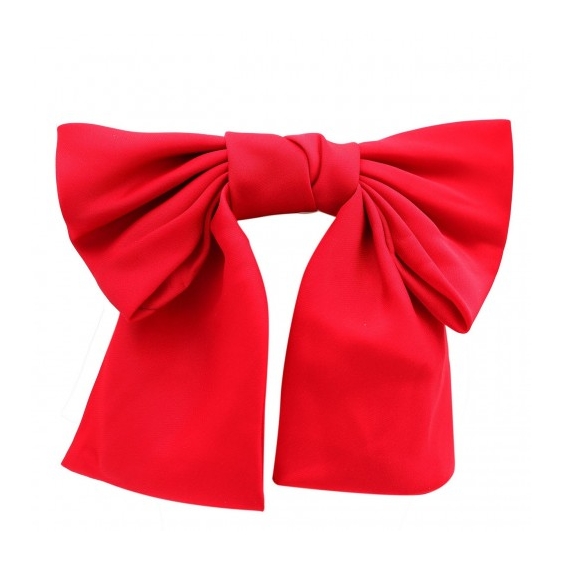 Ib Fashion Hair Fermaglio Con Fiocco E Coda Rosso
