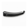 Ib Fashion Hair Pinza A Banana Nera Con Strass