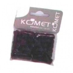 Komet PC7030 - 12 Elastici In Spugna Neri Piccoli
