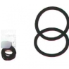 Komet 455 - 12 Elastici Neri Per Capelli