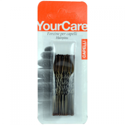 Komet YourCare - 12 Forcine Castano Per Capelli da 2,5