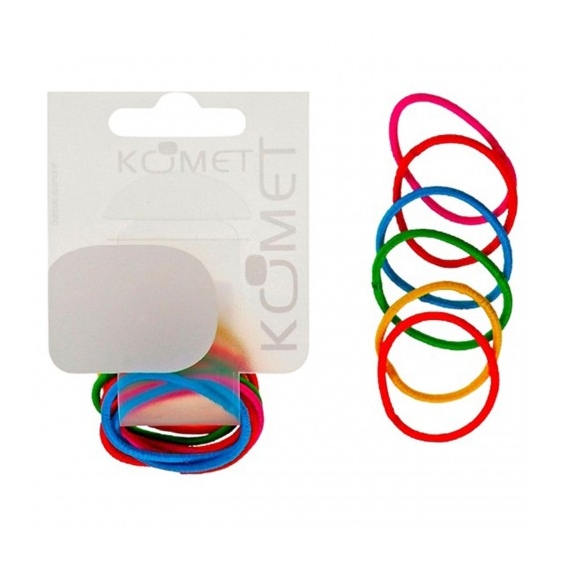 Komet 235 - 12 Elastici Colorati Piccoli