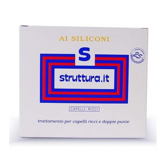 Struttura Lozione ai siliconi per capelli ricci e doppie punte 10 fiale da 12 ml