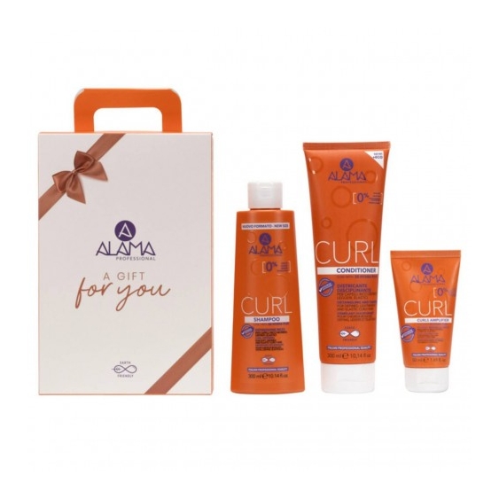 Alama A Gift For You - Curl Shampoo 300 ml + Curl Balsamo 300 ml + Curl Amplifier 50 ml