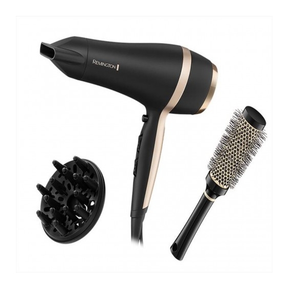Remington Salon Smooth Giftset - Asciuga capelli Phon 2100W + Spazzola + Diffusore