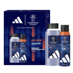Adidas Uefa 12 Pro Player - Deodorante Spray 150 ml + Shower Gel 250 ml