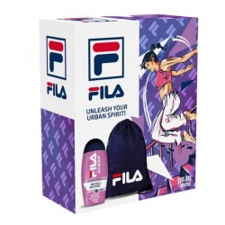 Fila Unleash Your Urban Spirit Donna - Gel Doccia 250 Ml + Gym Bag