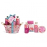 Idc Institute Scented Garden Peony - Bagnodoccia 100 Ml + Sali da bagno 100 g + Lozione Corpo 100 Ml + Crema Mani 50 Ml