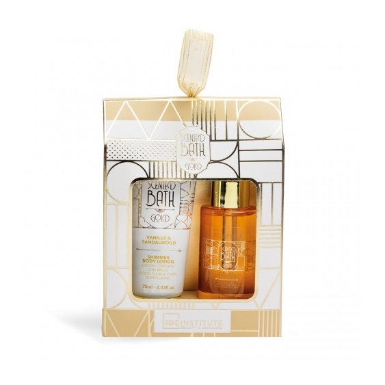 Idc Institute Scented Bath Gold - LLozione Corpo 75 Ml + Olio Corpo 50 Ml