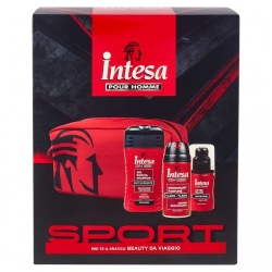 Intesa Pour Homme Sport - Gel doccia 250 Ml - Deodorante 150 Ml - After Shave 100 Ml