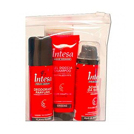 Intesa Pour Homme - Gel Doccia 50 Ml + Deodorante 50 Ml + Schiuma Da Barba 50 Ml