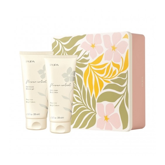 Pupa Cofanetto Flower Artist Bright Sakura - Gel Doccia 200 ml + Latte Corpo 200 ml