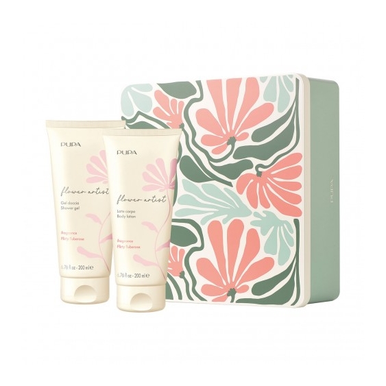 Pupa Flower Artist Flirty Tuberose - Latte Doccia 200 ml + Latte Corpo 200 ml