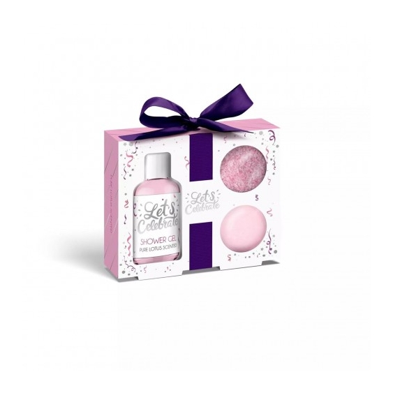 Treffina Let'S Celebrate - Gel Doccia + 2 Fizzer da Bagno