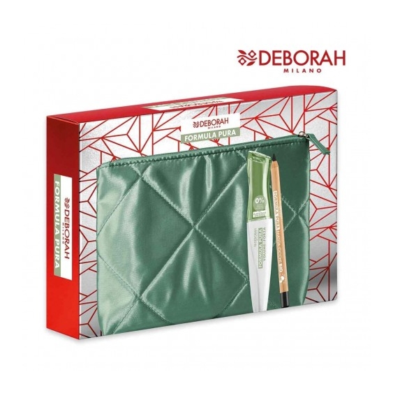 Deborah Formula Pura - Mascara + Matita Occhi + Pochette