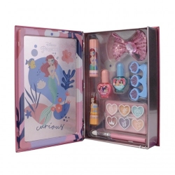 Lip Smacker Disney Princess - 3 Creme Scintillanti + Rossetto + Balsamo Labbra + 2 Smalti per Unghie