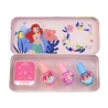Lip Smacker Disney Princess - Custodia in Latta + 3 Smalti per Unghie